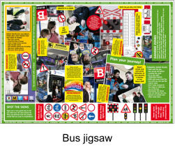 Bus jigsaw