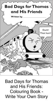 Bad Days for Thomas and His Friends: Colouring Book -  Write Your Own Story