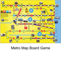 Metro Map Board Game